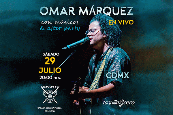 OMAR MARQUEZ CON MUSICOS Y AFTER PARTY